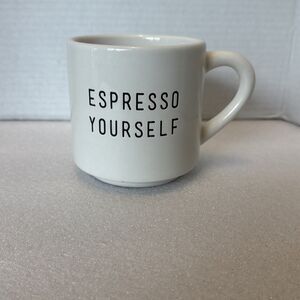 Coffee Mug "Espresso Yourself" White 12oz